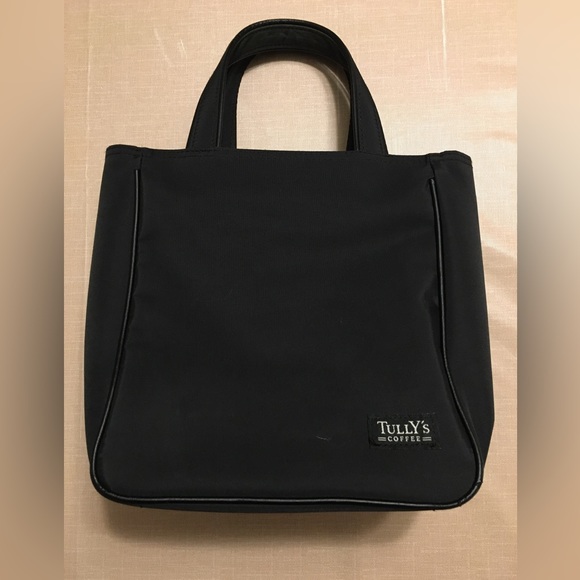 TULLY’S coffee black multi purpose handbag - Picture 2 of 8